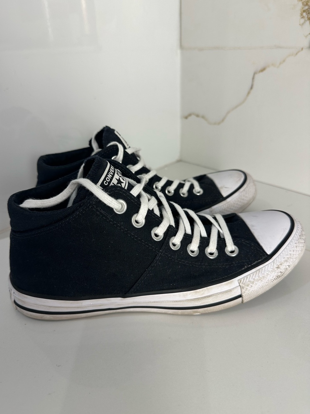 Converse Chuck Taylor All Star Black High Top Sneakers 9